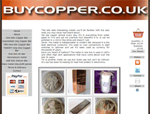 Tablet Screenshot of buycopper.co.uk